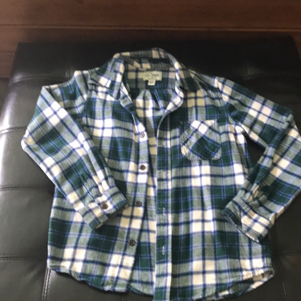 Boys flannel shirt